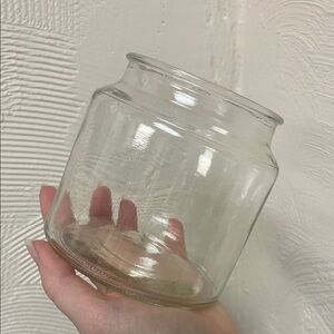 Clear Glass Jar - Elegant Home Accent